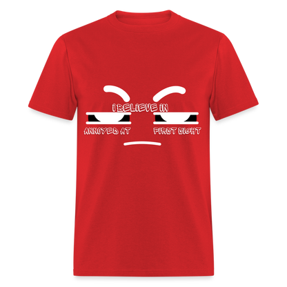 Annoyed T-Shirt - red