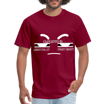 Annoyed T-Shirt - burgundy