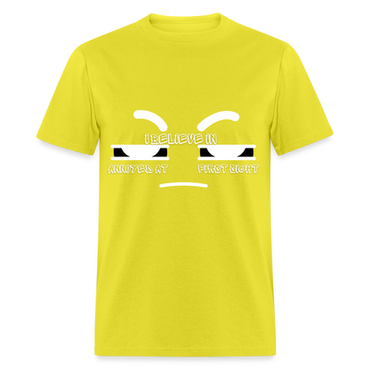 Annoyed T-Shirt - yellow