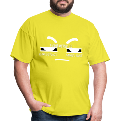Annoyed T-Shirt - yellow