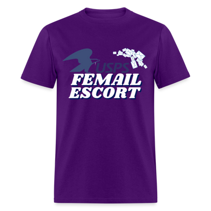 FeMail Escort T-Shirt - purple