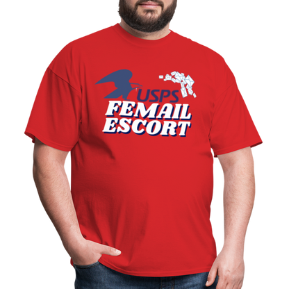 FeMail Escort T-Shirt - red