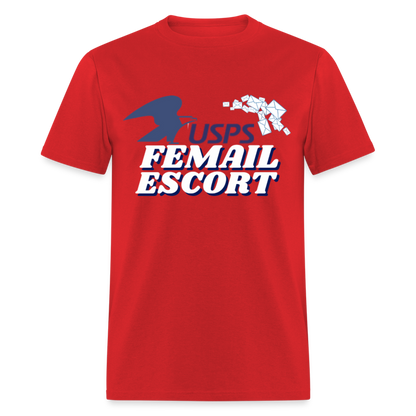 FeMail Escort T-Shirt - red