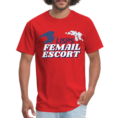 FeMail Escort T-Shirt - red