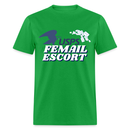 FeMail Escort T-Shirt - bright green
