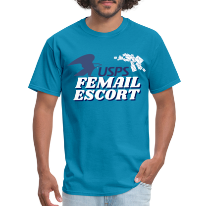 FeMail Escort T-Shirt - turquoise