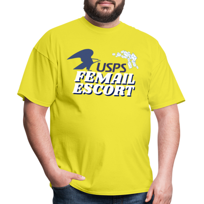 FeMail Escort T-Shirt - yellow