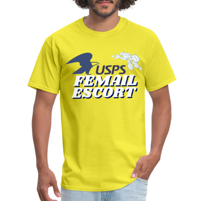 FeMail Escort T-Shirt - yellow