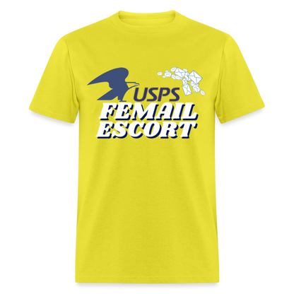 FeMail Escort T-Shirt - yellow