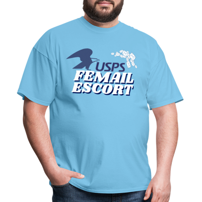 FeMail Escort T-Shirt - aquatic blue