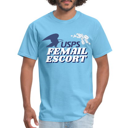 FeMail Escort T-Shirt - aquatic blue