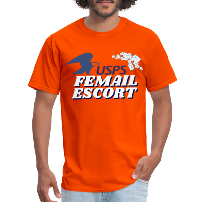 FeMail Escort T-Shirt - orange