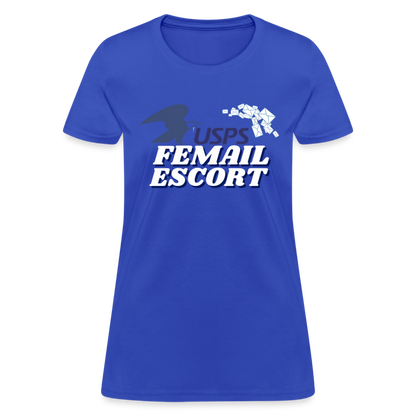 FeMail Escort T-Shirt - royal blue