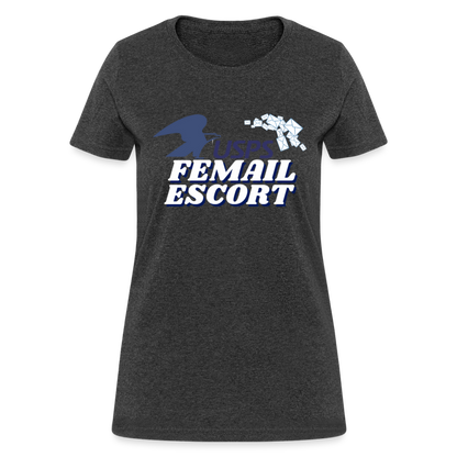 FeMail Escort T-Shirt - heather black