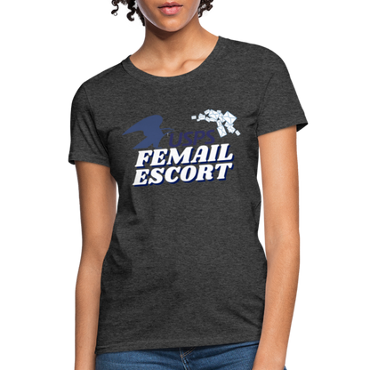 FeMail Escort T-Shirt - heather black
