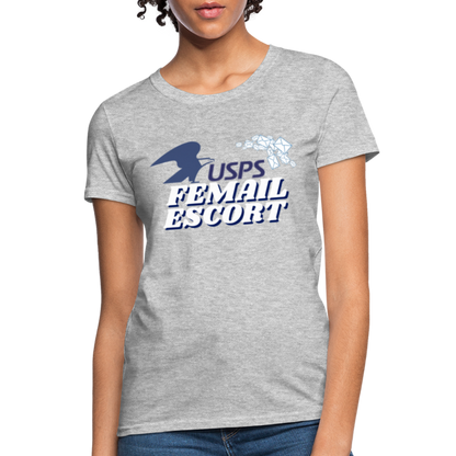 FeMail Escort T-Shirt - heather gray