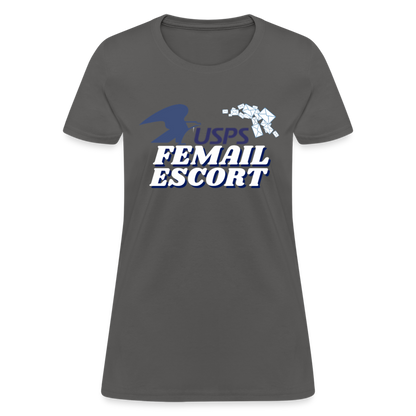FeMail Escort T-Shirt - charcoal