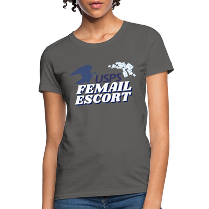 FeMail Escort T-Shirt - charcoal