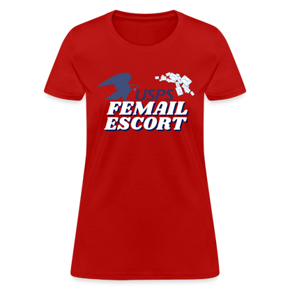 FeMail Escort T-Shirt - red
