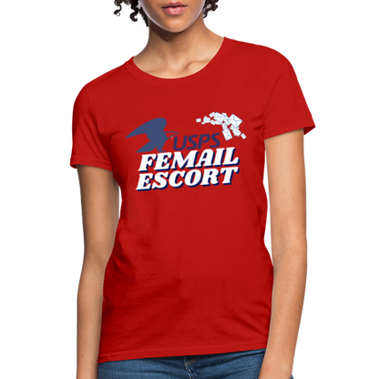 FeMail Escort T-Shirt - red