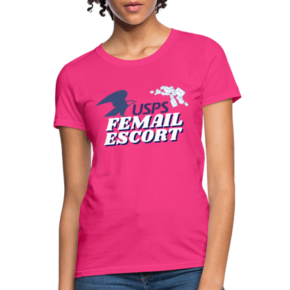 FeMail Escort T-Shirt - fuchsia