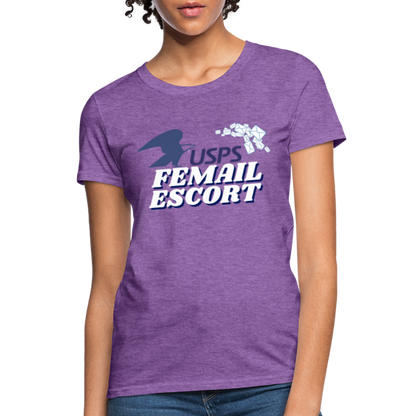 FeMail Escort T-Shirt - purple heather
