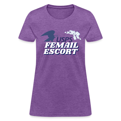 FeMail Escort T-Shirt - purple heather