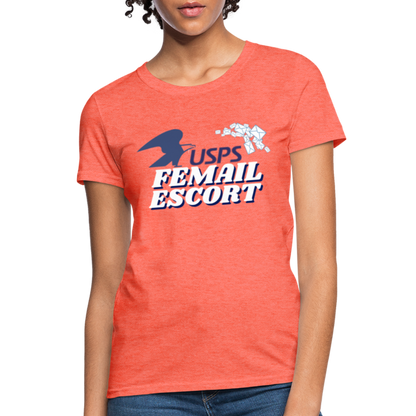 FeMail Escort T-Shirt - heather coral
