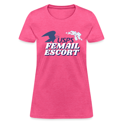 FeMail Escort T-Shirt - heather pink