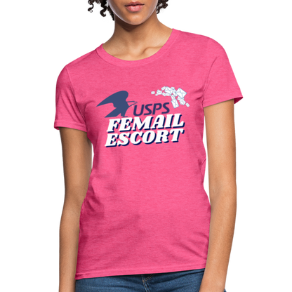 FeMail Escort T-Shirt - heather pink