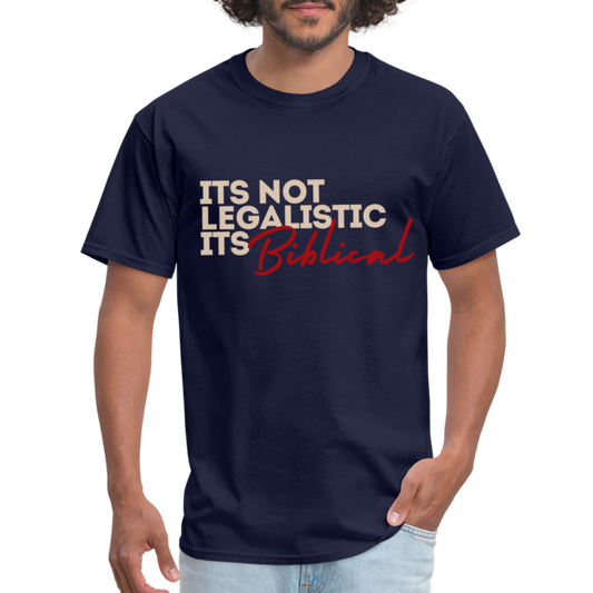 Biblical T-Shirt - navy
