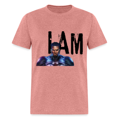 I Am T-Shirt - heather mauve