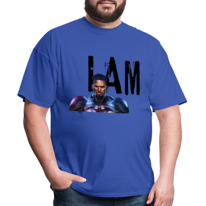 I Am T-Shirt - royal blue