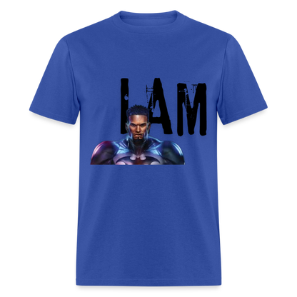 I Am T-Shirt - royal blue
