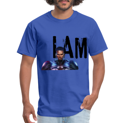 I Am T-Shirt - royal blue
