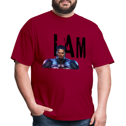 I Am T-Shirt - dark red