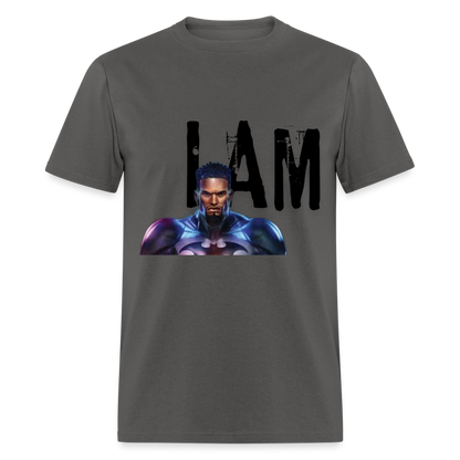 I Am T-Shirt - charcoal