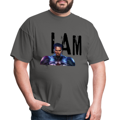 I Am T-Shirt - charcoal