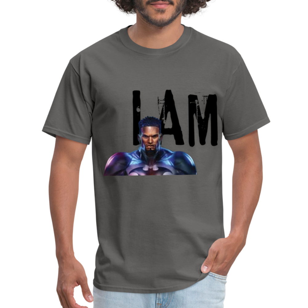 I Am T-Shirt - charcoal