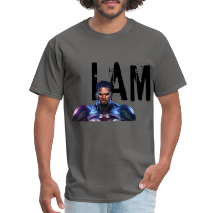I Am T-Shirt - charcoal
