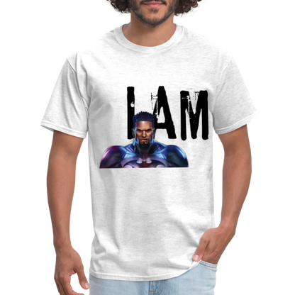 I Am T-Shirt - light heather gray