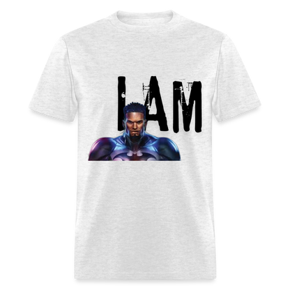 I Am T-Shirt - light heather gray