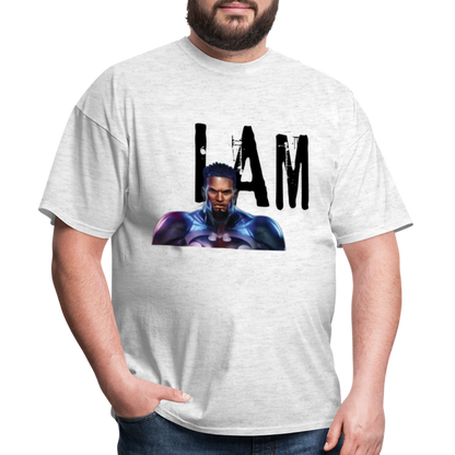 I Am T-Shirt - light heather gray