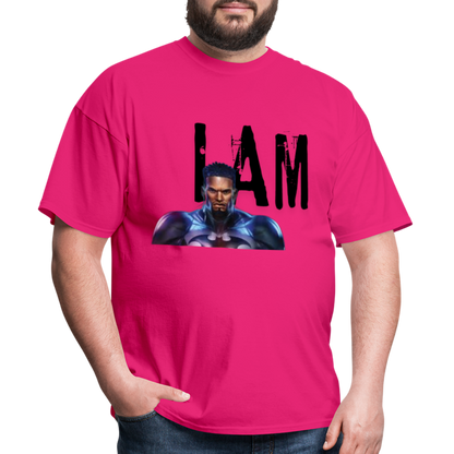 I Am T-Shirt - fuchsia