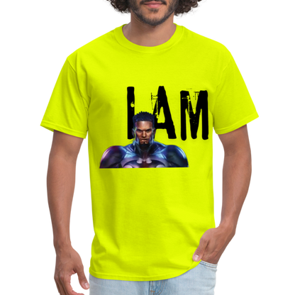 I Am T-Shirt - safety green