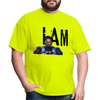 I Am T-Shirt - safety green
