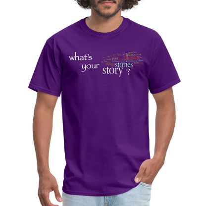 Your Story T-Shirt - purple