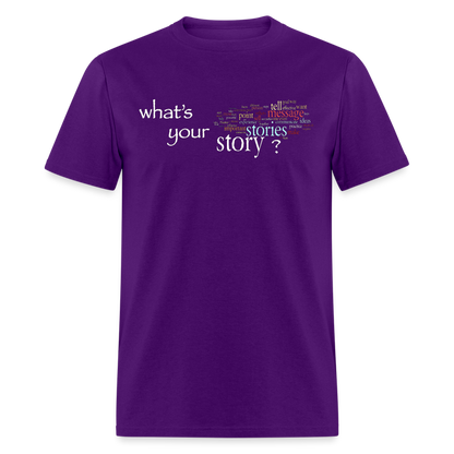 Your Story T-Shirt - purple