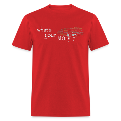 Your Story T-Shirt - red