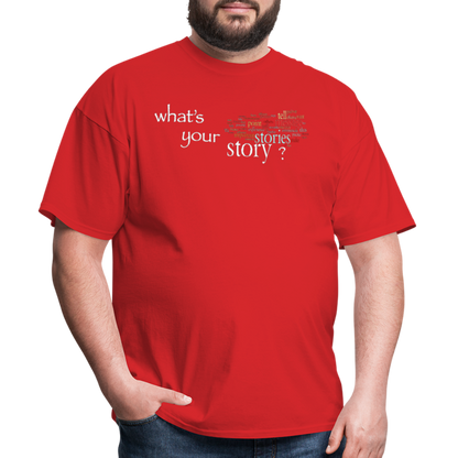 Your Story T-Shirt - red